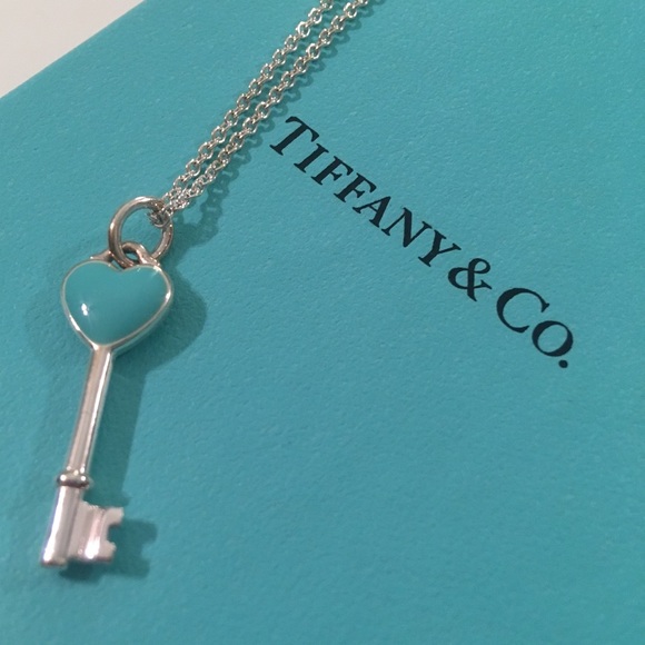 Tiffany & Co. Jewelry - Tiffany Heart Key Pendant necklace